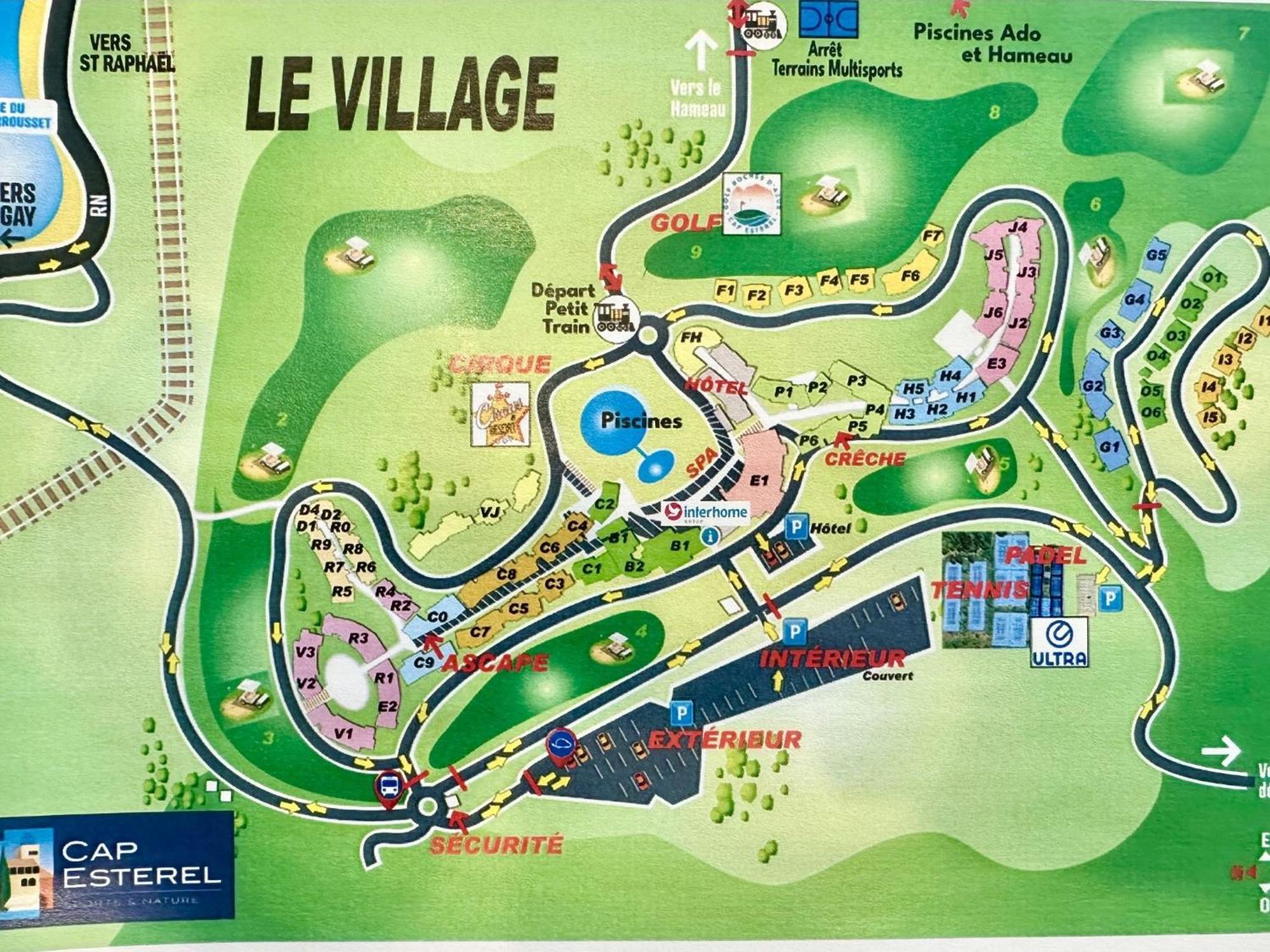 Apartment Village Cap Esterel - Le Village-40 By Interhome Saint-Raphaël Εξωτερικό φωτογραφία